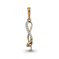 Подвеска из золота, артикул LV22633А