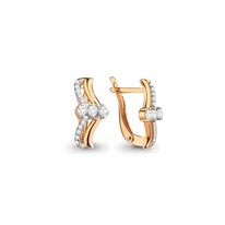 Серьги, артикул LV45092А, золото