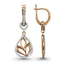 Серьги, золото, артикул LV41514А
