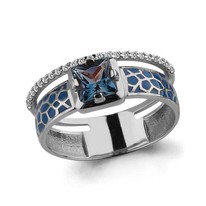 Кольцо из серебра, артикул LV6565708А