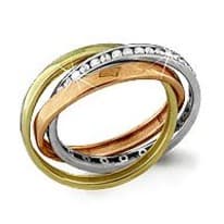 Золотое кольцо  - артикул LV63104