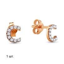 Серьги, артикул LV46562А, золото