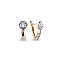 Серьги, артикул LV45621А, золото