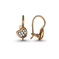 Серьги из золота, артикул LV45054А
