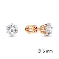 Серьги из золота, артикул LV42049