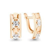 Серьги, золото, артикул LV33504