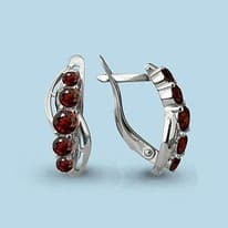 Серьги, артикул LV4407603, серебро