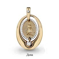 Подвеска из золота, артикул LV23139А