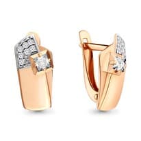 Серьги, артикул LV46339А, золото