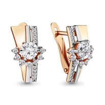 Серьги, артикул LV45885А, золото