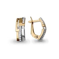 Серьги, артикул LV45315А, золото
