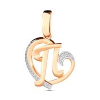 Подвеска из золота, артикул LV24016А