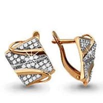 Серьги, золото, артикул LV41667А