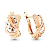 Серьги, артикул LV33499, золото
