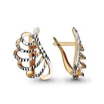 Серьги из золота, артикул LV31565