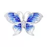 Брошь «Бабочка», украшенная эмалью и фианитами 94040052 - превью