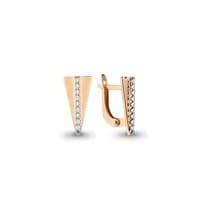 Серьги, артикул LV45615А, золото