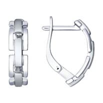 Серебряные серьги