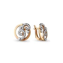 Серьги из золота, артикул LV45438А