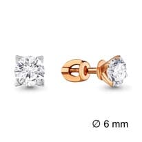 Серьги из золота, артикул LV42043
