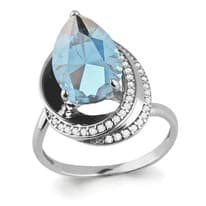 Кольцо, серебро, артикул LV6580302А