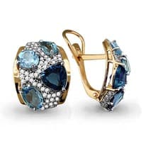 Серьги, золото, артикул LV4454908А