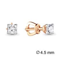 Серьги, золото, артикул LV42041