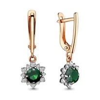 Серьги, артикул LV4496209А, золото
