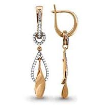 Серьги из золота, артикул LV41900А