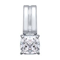 Подвеска из серебра со Swarovski Zirconia