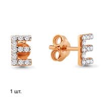 Серьги из золота, артикул LV46555А