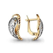 Серьги из золота, артикул LV33007
