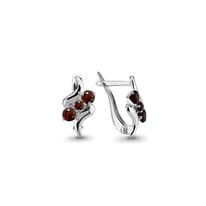 Серьги, серебро, артикул LV4402803