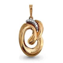 Подвеска, золото, артикул LV22718А