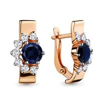 Серьги, золото, артикул LV45878Б