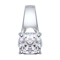 Подвеска из серебра со Swarovski Zirconia