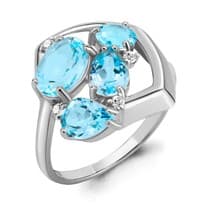 Кольцо, серебро, артикул LV6905602А