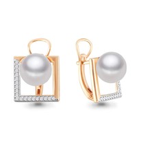 Серьги, золото, артикул LV46324А