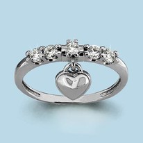 Кольцо, серебро, артикул LV63651А