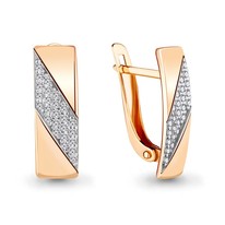 Серьги, артикул LV46820А, золото