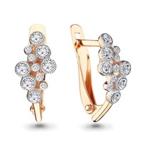 Серьги, золото, артикул LV46155А