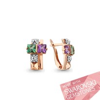 Серьги, золото, артикул LV44841525А