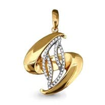 Подвеска из золота, артикул LV23130А