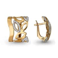 Серьги, артикул LV45294А, золото