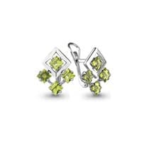 Серьги из серебра, артикул LV4460407