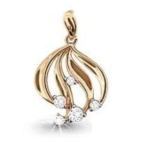 Подвеска, артикул LV21061, золото