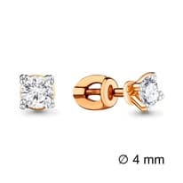 Серьги, золото, артикул LV940104к