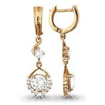 Серьги, золото, артикул LV41321А