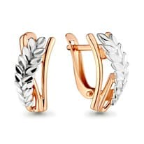 Серьги, артикул LV33489, золото