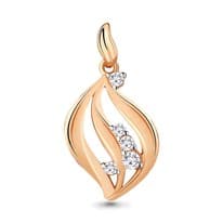 Подвеска, золото, артикул LV21060